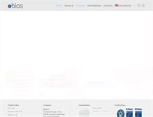 Tablet Screenshot of biosgroup.eu